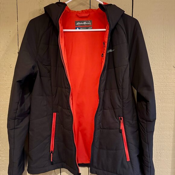 Eddie Bauer First Ascent Women's Dark Grey Puffer Jacket - Size Medium - Picture 5 of 9